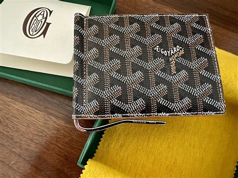 goyard saint thomas billfold|goyard st thomas bill wallet.